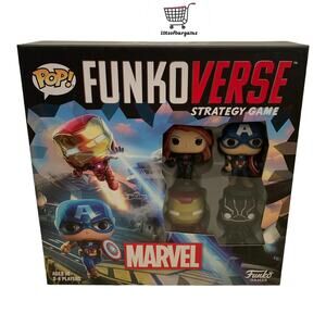 Funko Funkoverse Marvel 100 4 Pack Strategy Board Game Unopened Brand New
